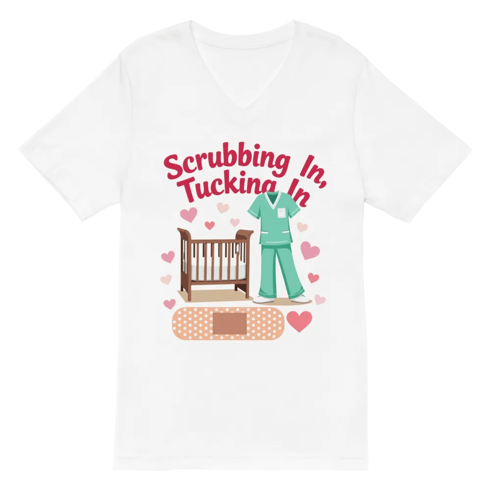 medical dads, medical moms Heartfelt Scrubs V-Neck Tee product image (6)