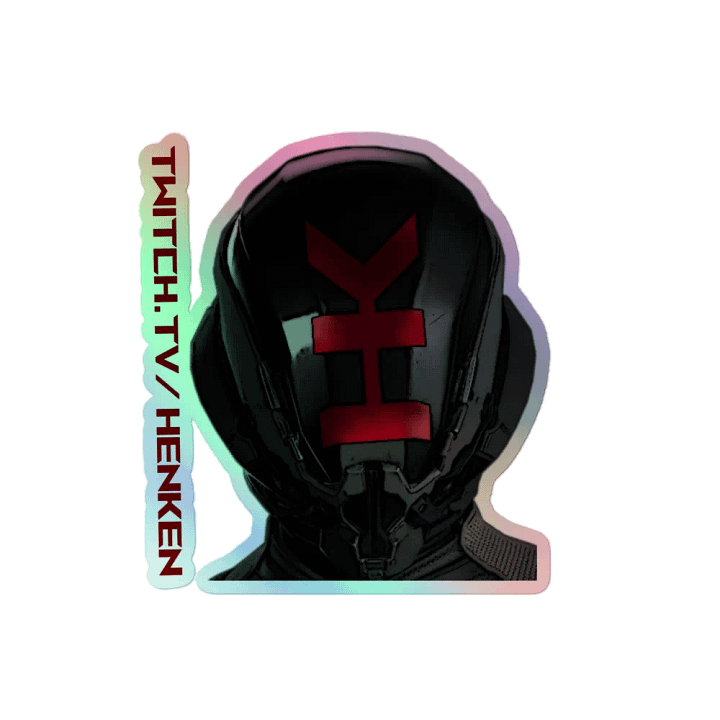 Henken Holo Channel Helmet Sticker product image (2)