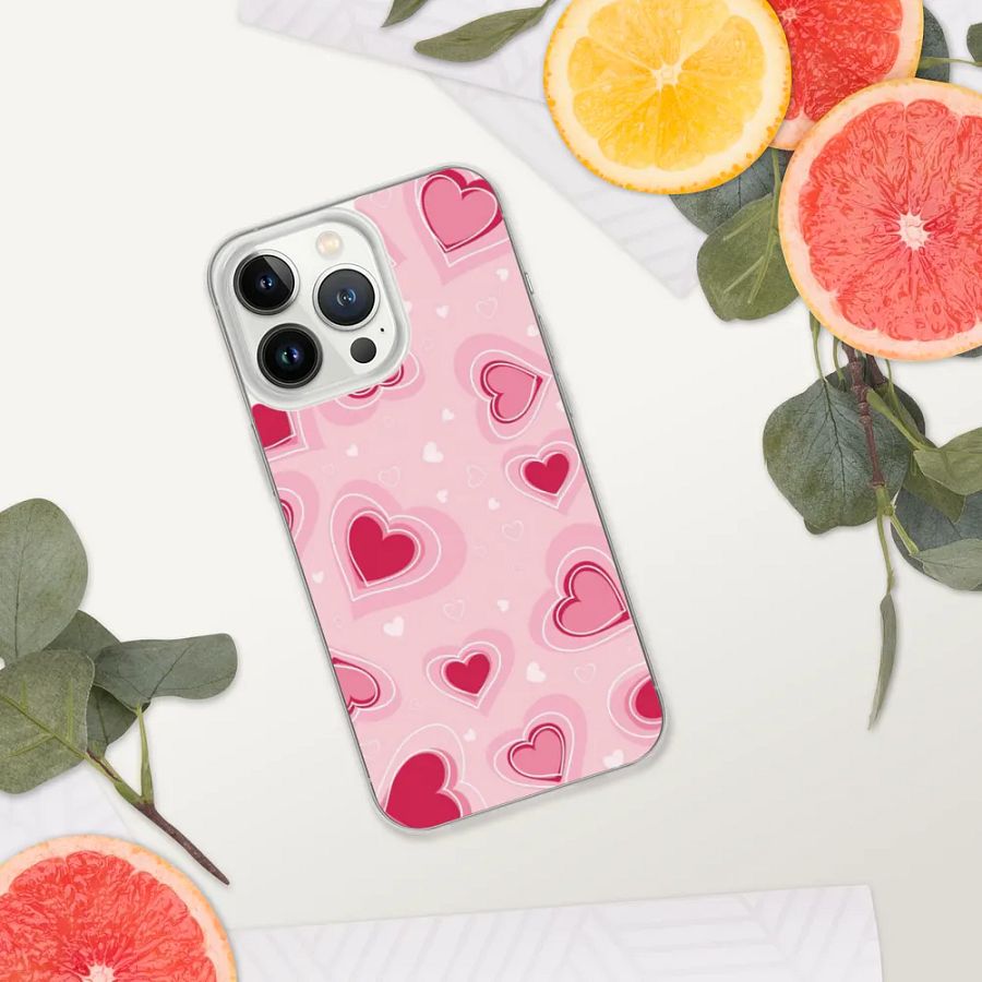 Lovely Hearts iPhone Case product image (38)
