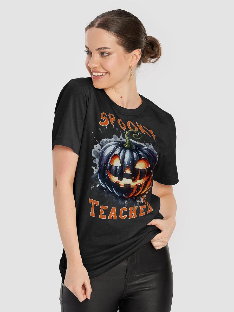 Spooky Teacher Jack-O'-Lantern T-Shirt product image (39)