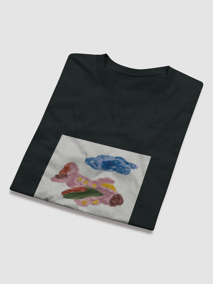 Kid Airplane (Gildan Lightweight Fashion Short Sleeve T-Shirt) product image (5)