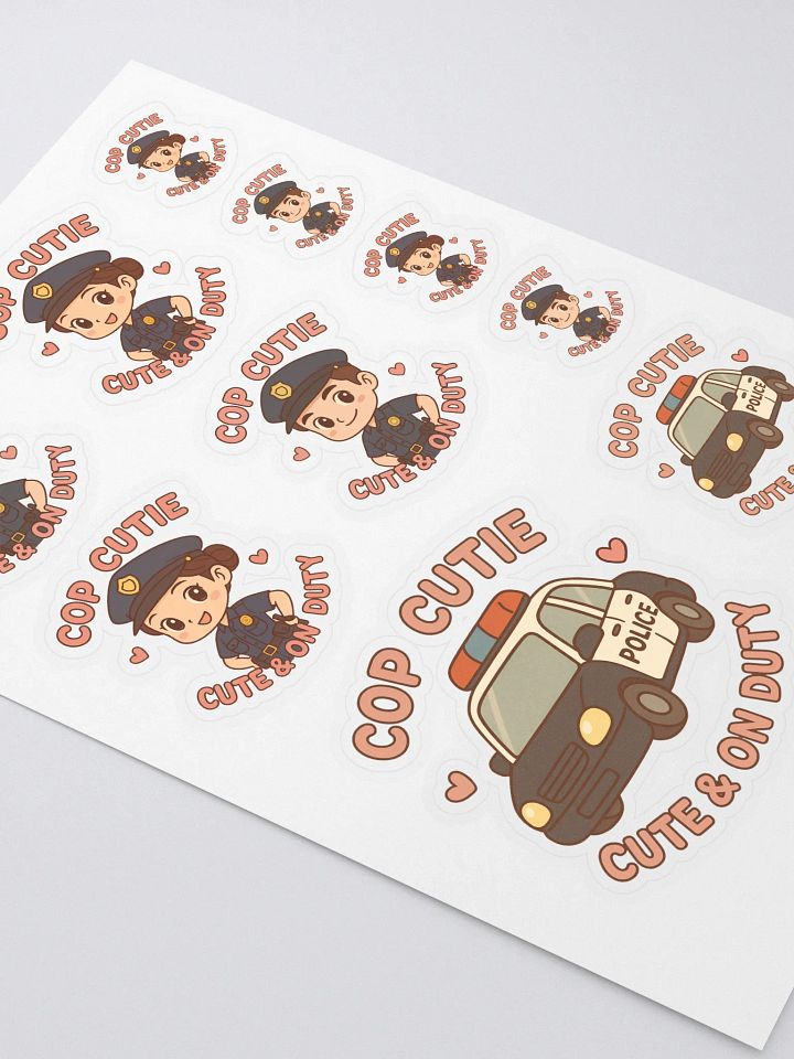 Cop Cutie Sticker Collection product image (2)