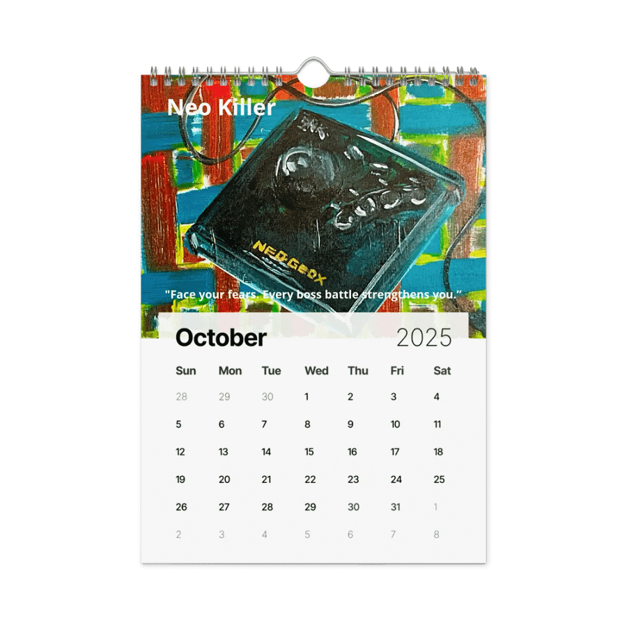Nostalgia Games 2025 Calendar product image (12)