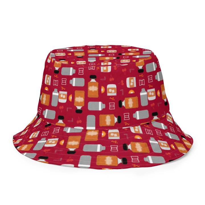 Bourbon Pattern Reversible Bucket Hat product image (1)