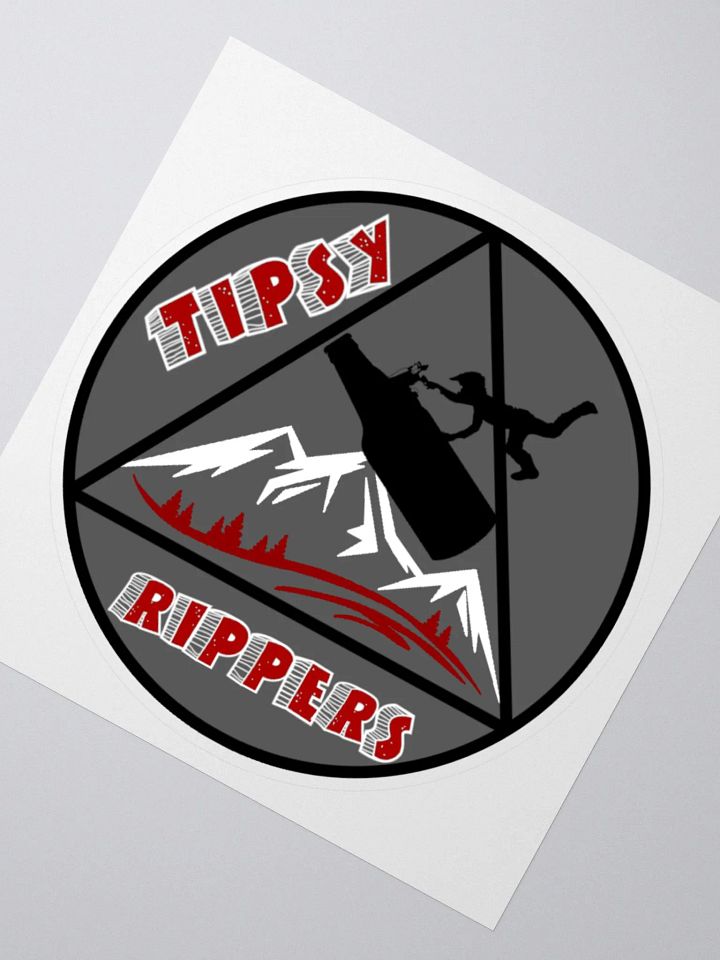 Tipsy Ripper Sticker product image (2)