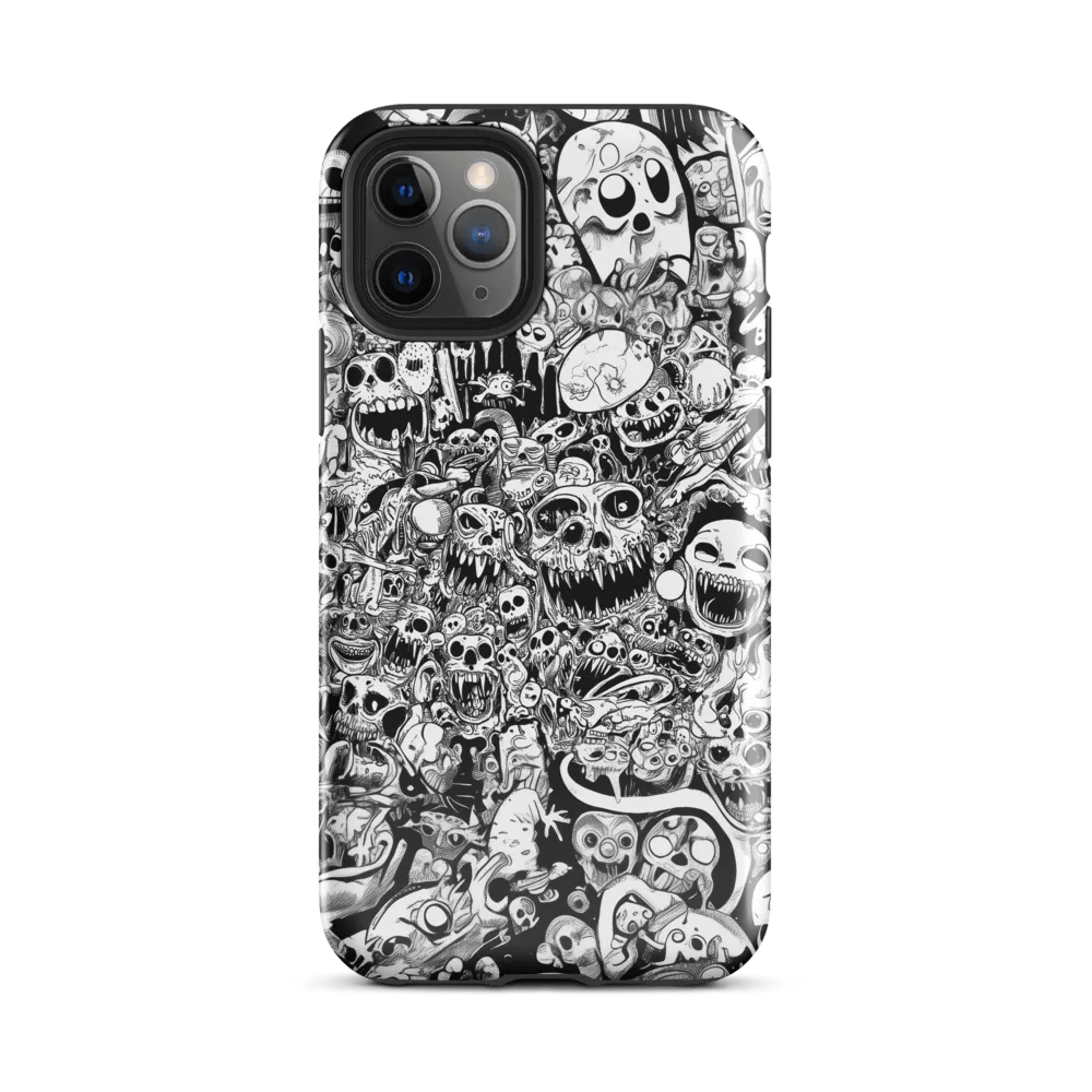 Chaos Skull iPhone Tough Case product image (49)