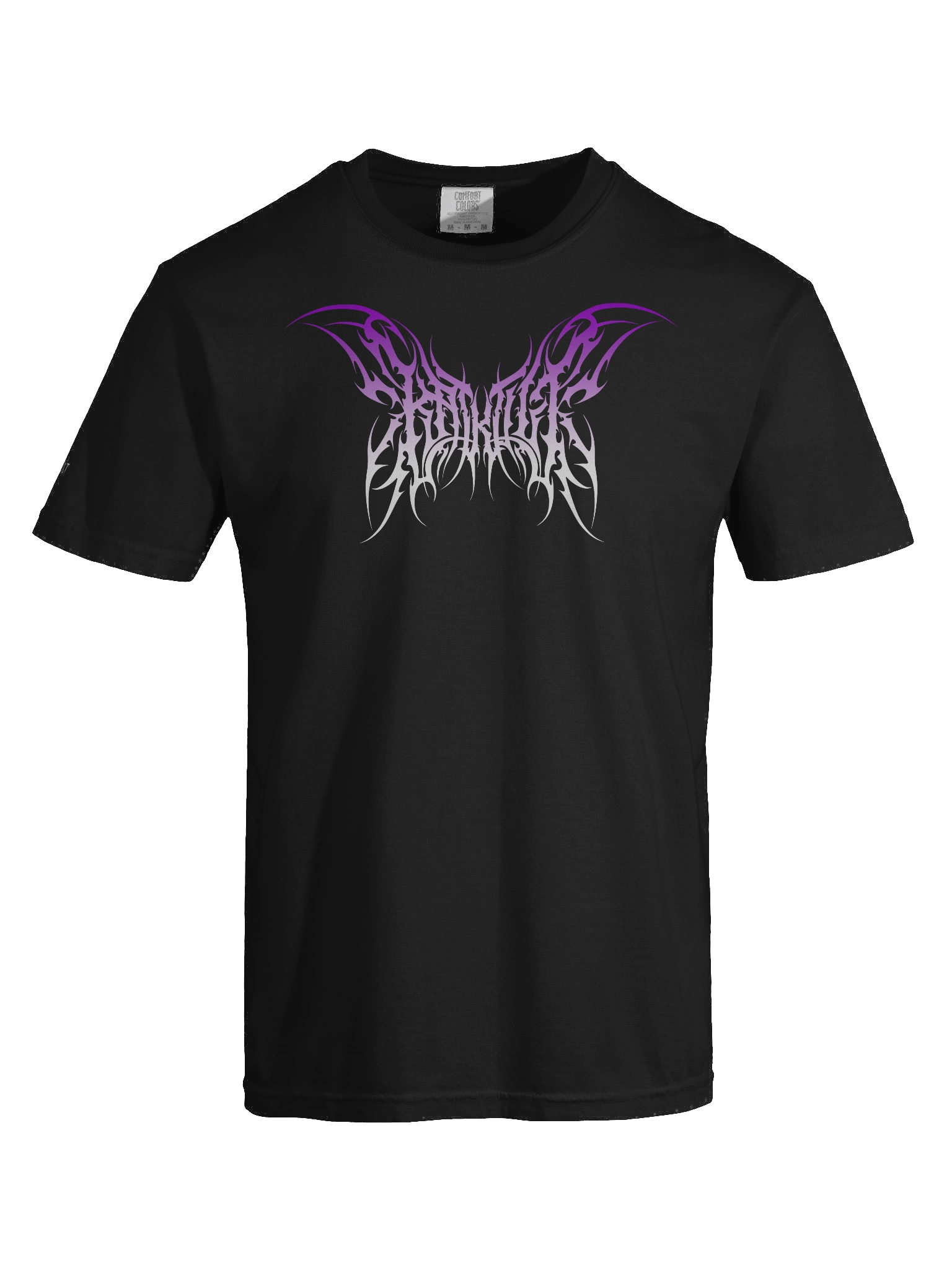Kat Kult Comfort Colors T-Shirt (Purple & White logo) product image (39)