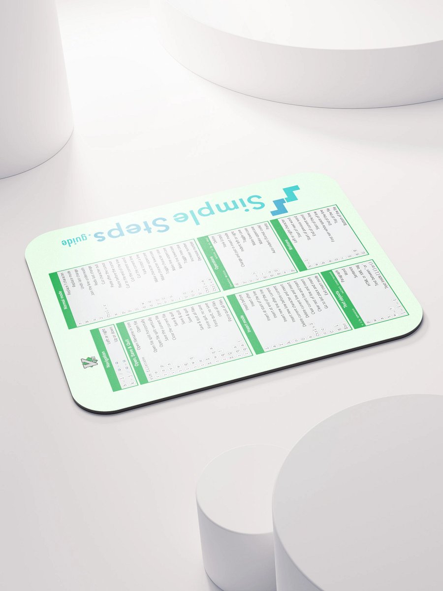 Vim Cheat Sheet Mouse Mat product image (6)