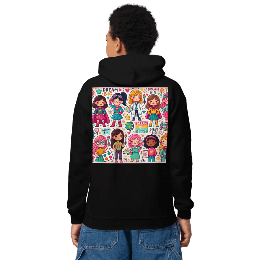 Princess Crowned Pink Face Hoodie product image (4)
