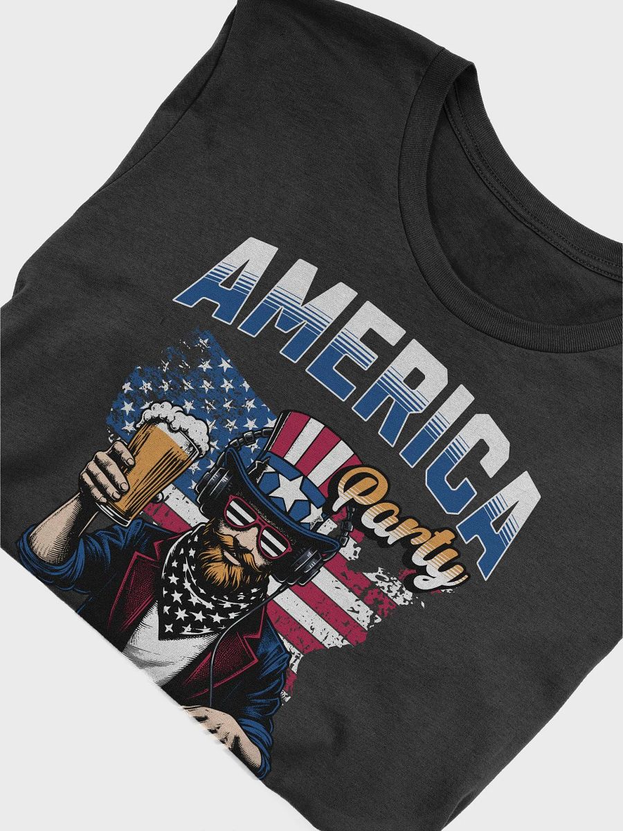 DJ America beer cheers shirt, America flag Tshirt, 4th of July tee gift product image (46)
