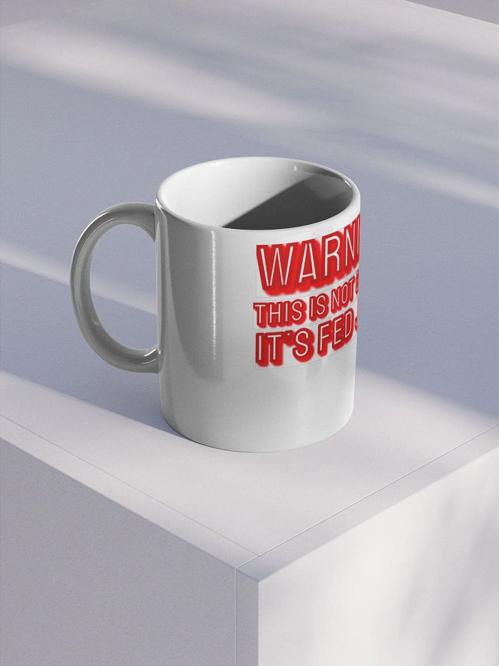 Warning NOT COFFEE Mug product image (1)