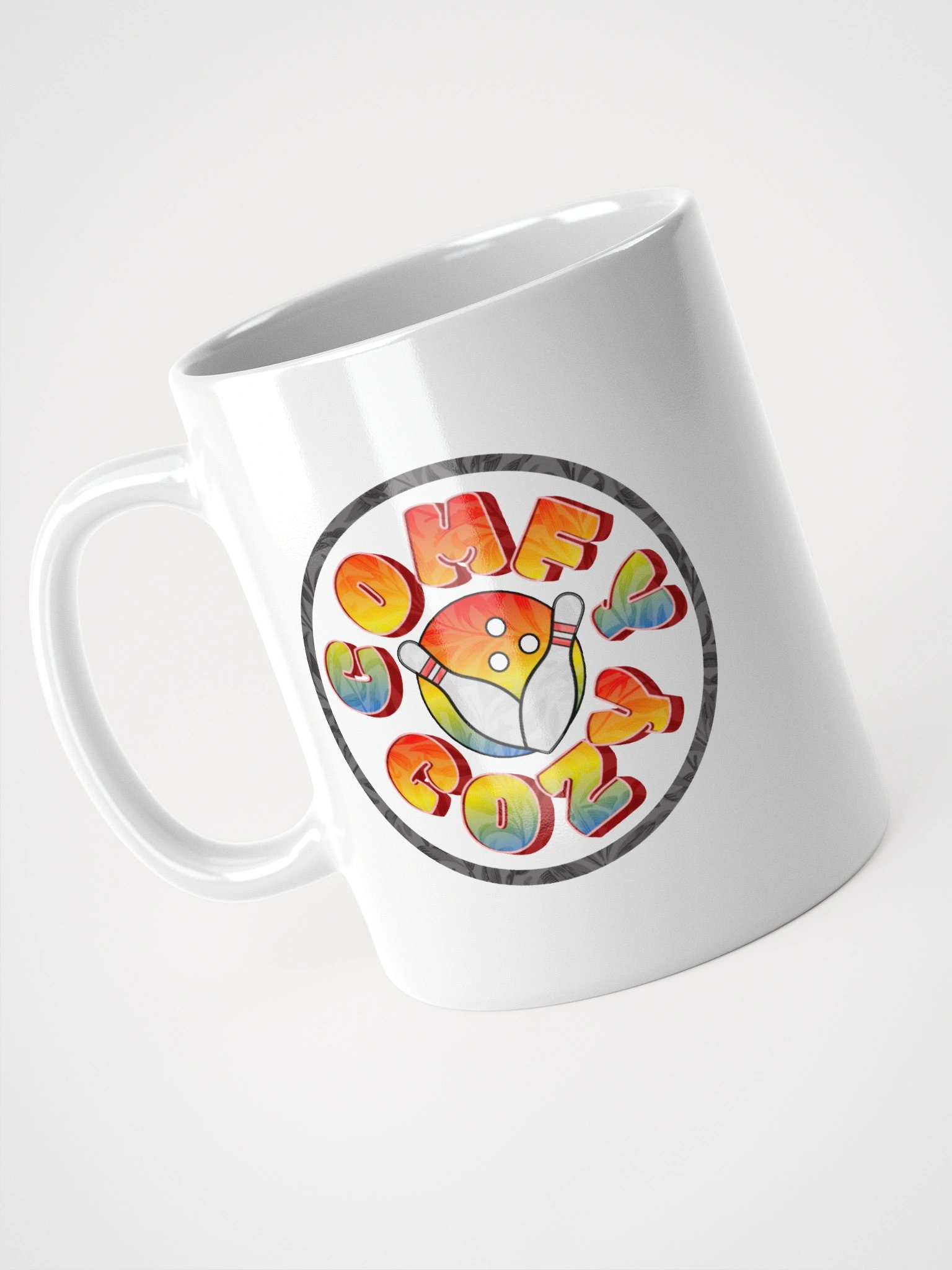 Comfy Cozy Bowling Colorful Comfort Mug product image (5)