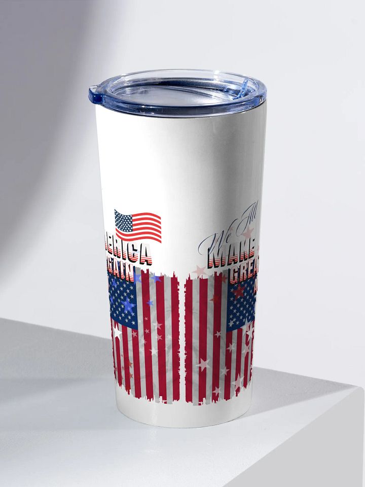 MAGA stainless steal insulated tumbler for patriots moms dads product image (2)