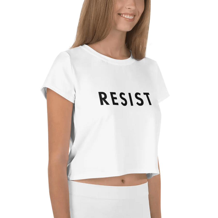 Resist Cropped Tee. product image (4)