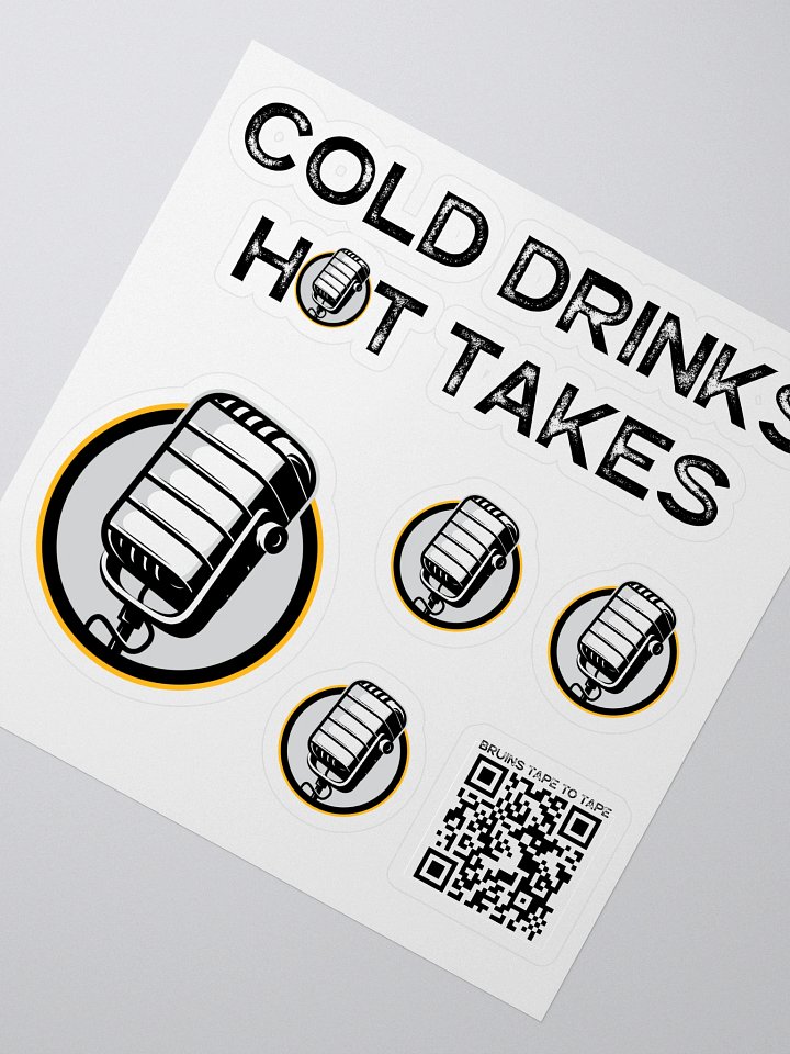 Cold Drinks, Hot Takes Sticker Pack product image (2)