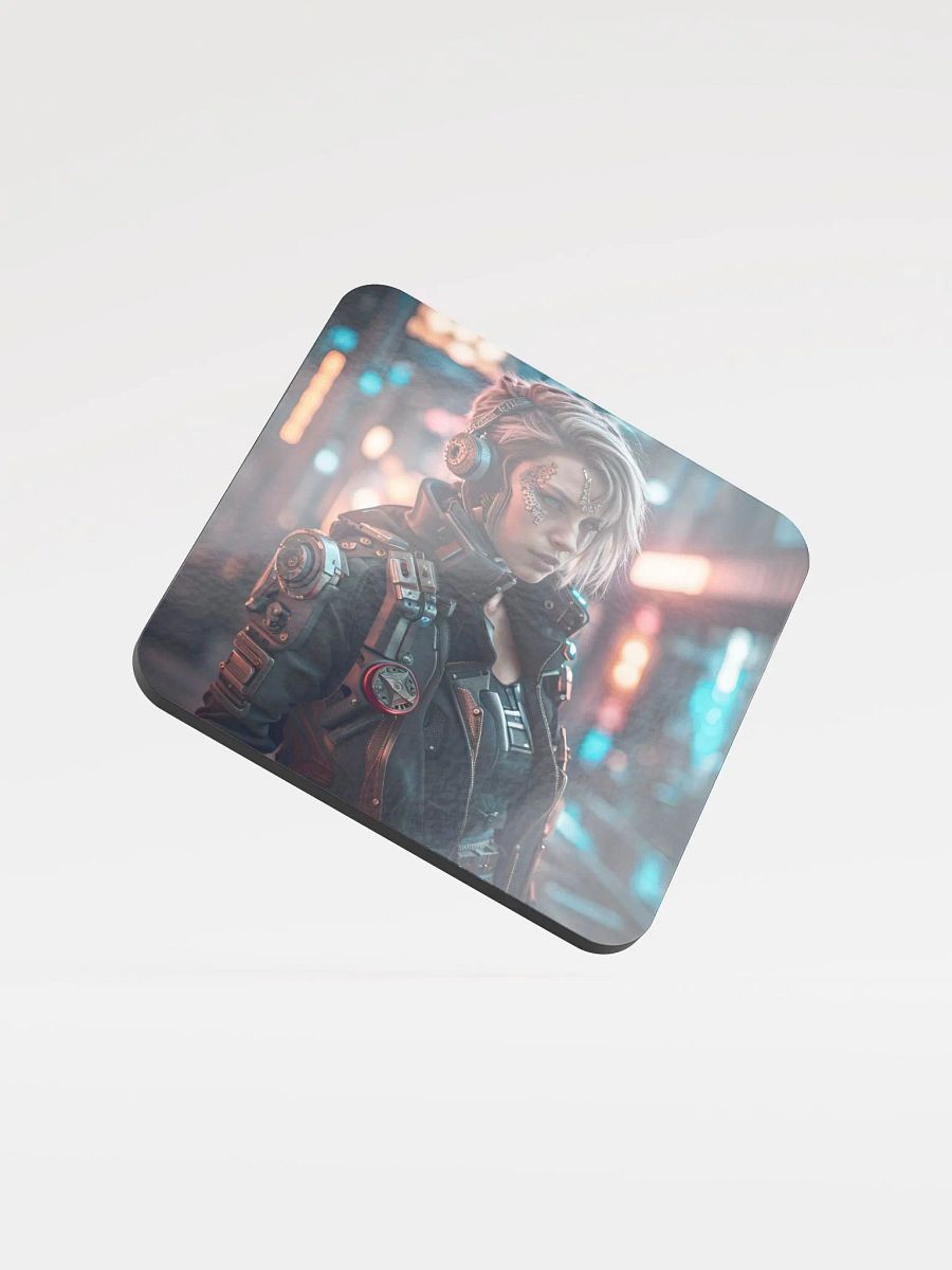 Cyberpunk Female Coaster product image (1)