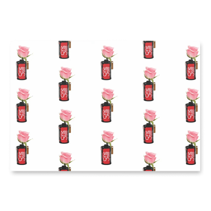 Cinestill Rose Wrapping Paper product image (2)