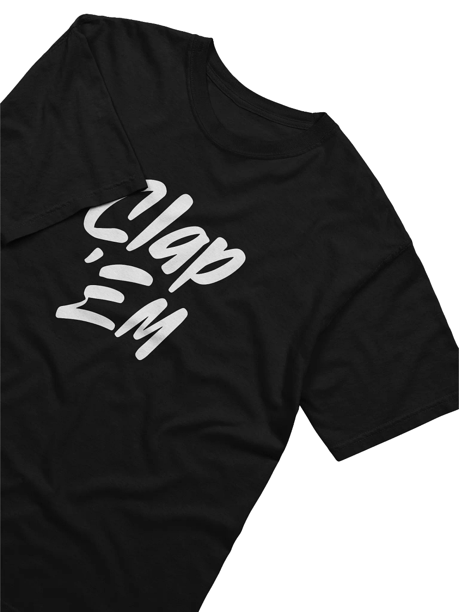 Clap Em Tee - Black / White product image (3)