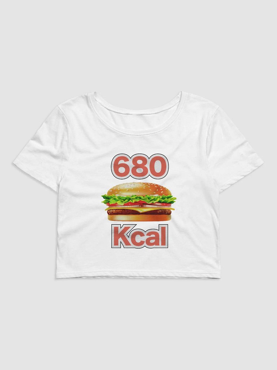 No More Heroes - 680 Kcal cropped t-shirt product image (1)