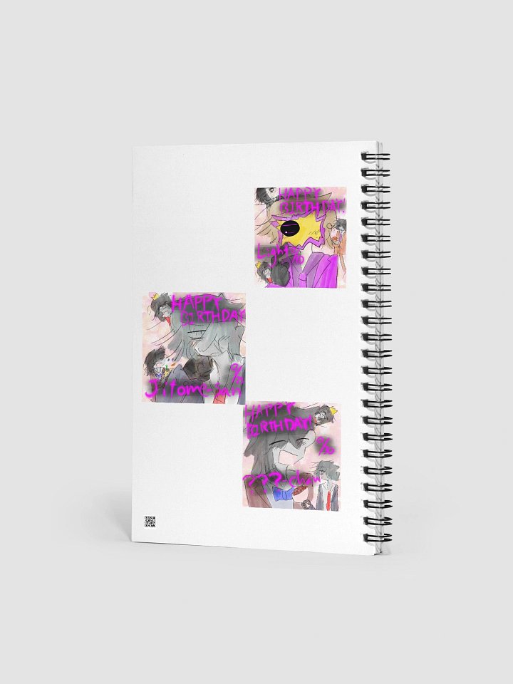 Moon Savers and Happy birthday art notebook September product image (2)