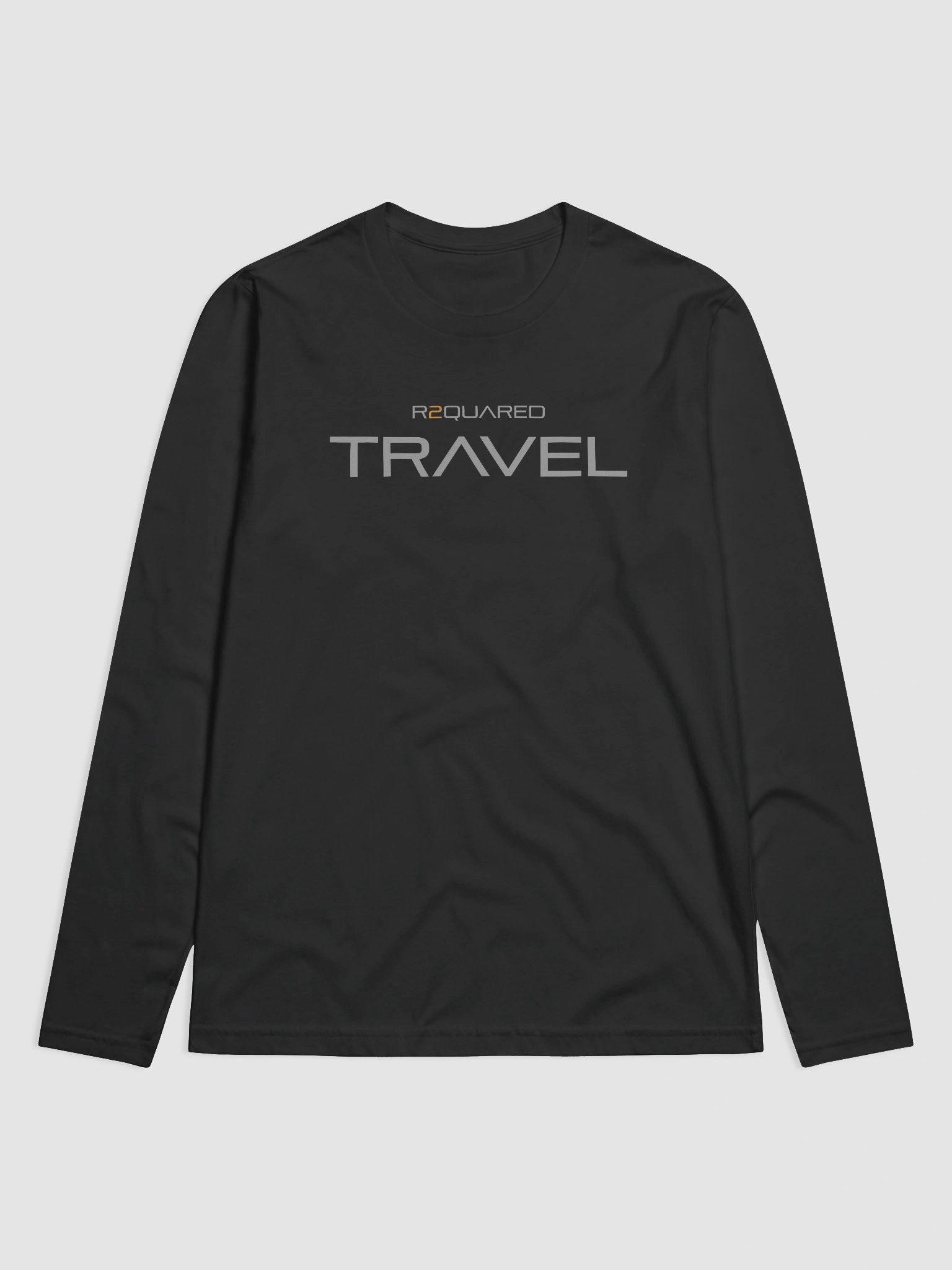 Fitted Long Sleeve Crew - Black product image (1)