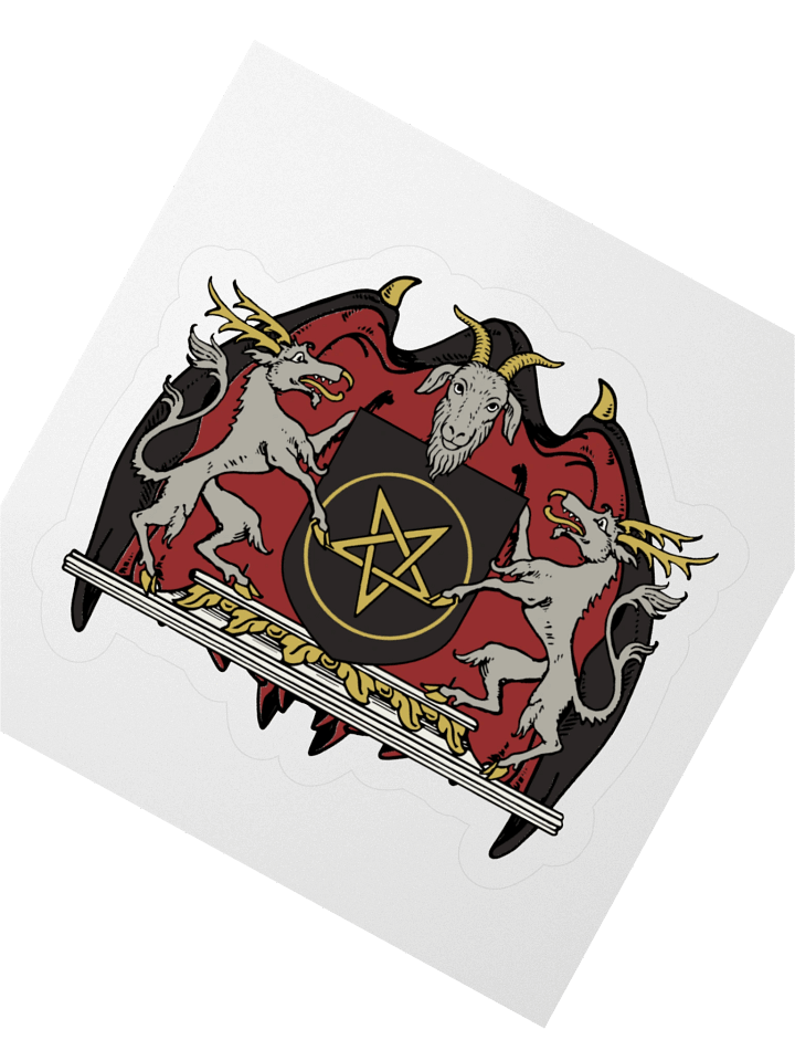 The Sigil of the Abyss Kiss Cut Sticker product image (2)