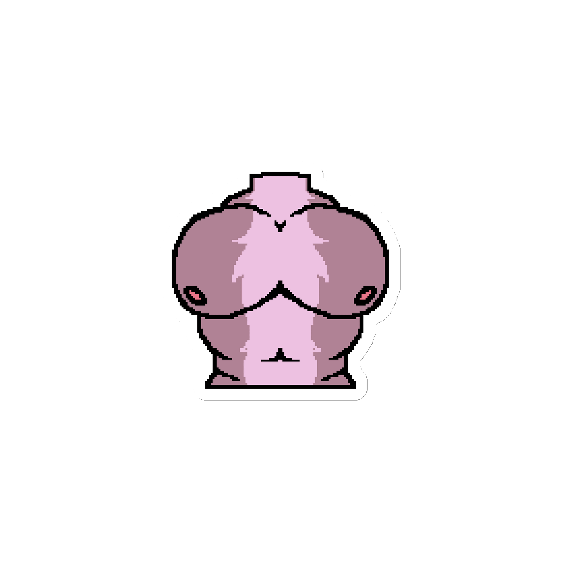 "Puppy Pecs" Die-Cut Magnet product image (1)