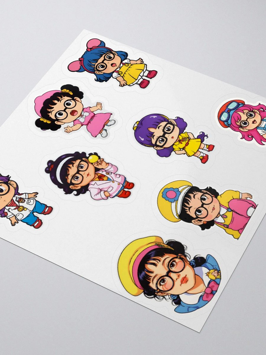 Dr. Slump Arale Chan Style Sticker Collection product image (8)