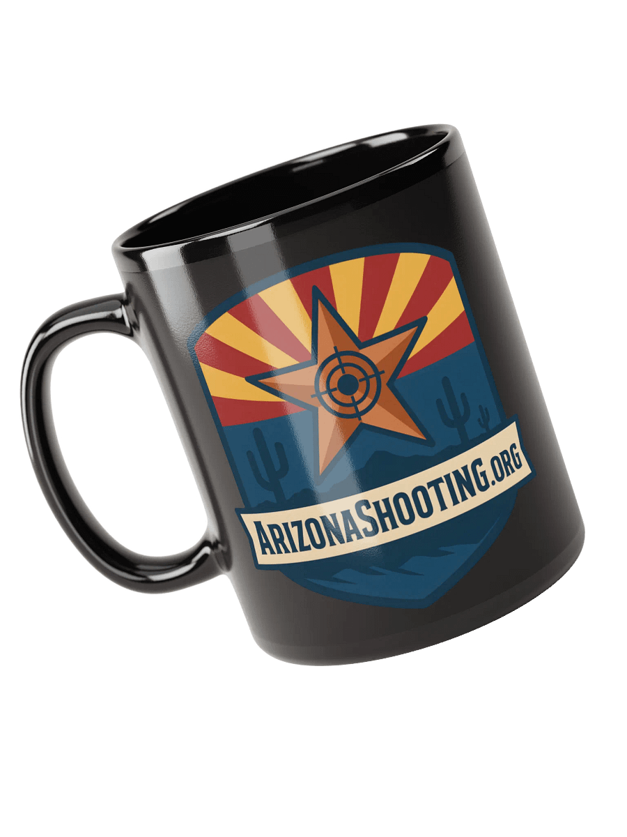 AZS Mug - Black (Dual Logo) product image (3)