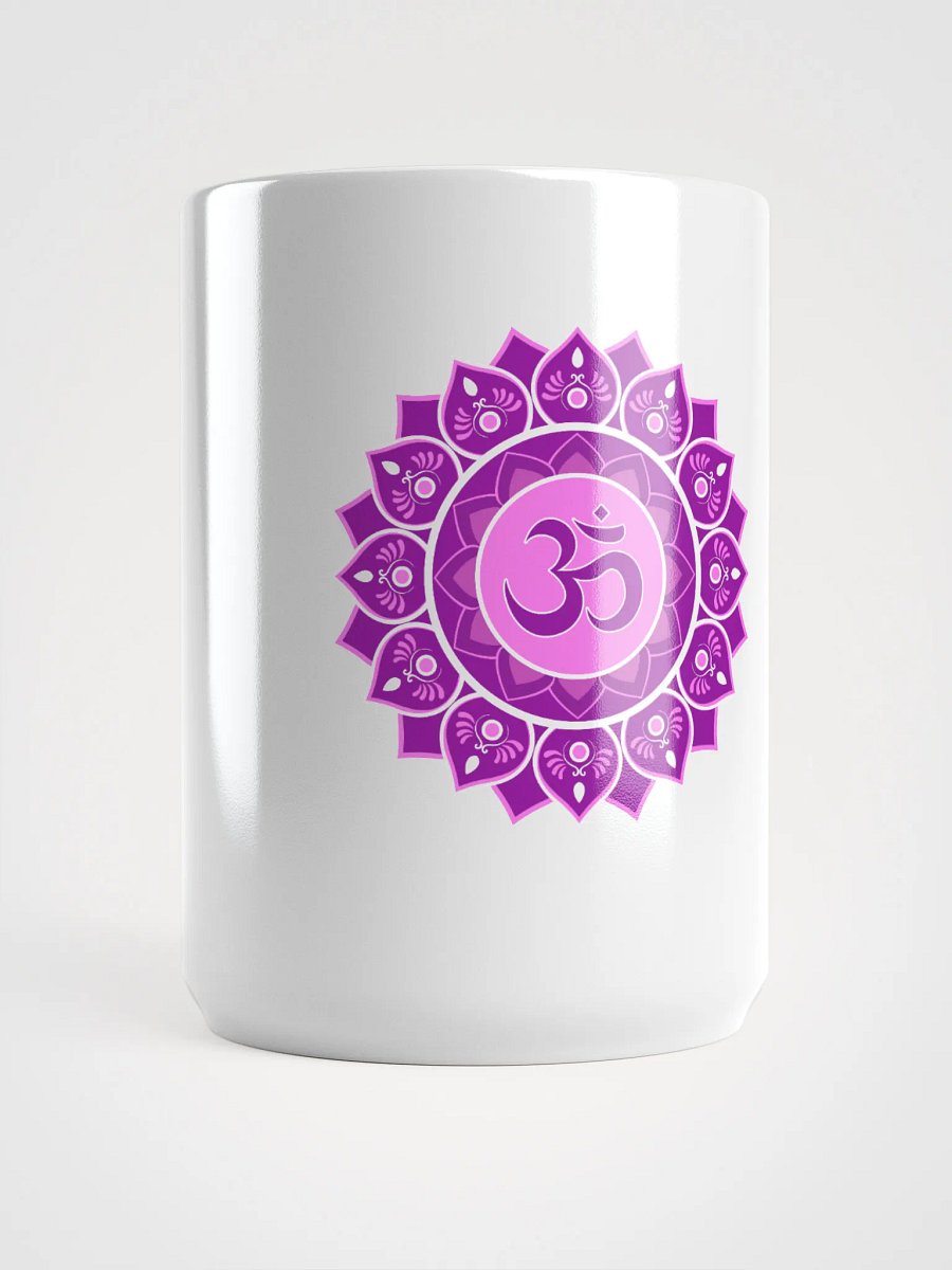 Om Lotus Mandala Ceramic Mug product image (5)