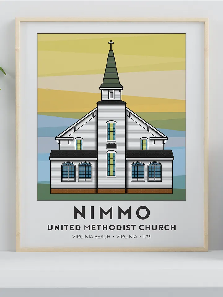 Nimmo Church Art Print product image (1)