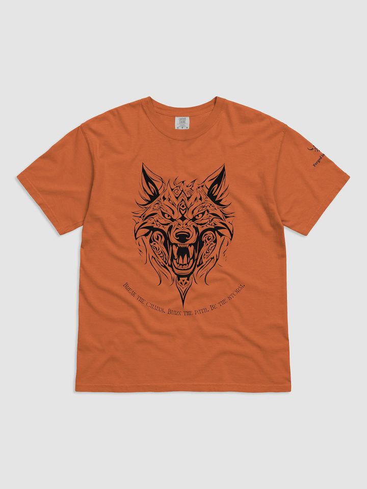 "Fenrir Unbound" – The Wolf of Ragnarok Tee | Forged In Valhalla product image (8)