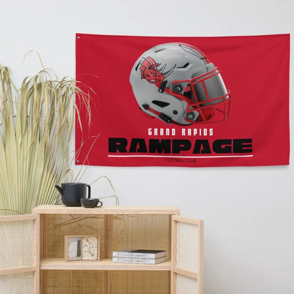 Grand Rapids Rampage Team Flag product image (7)