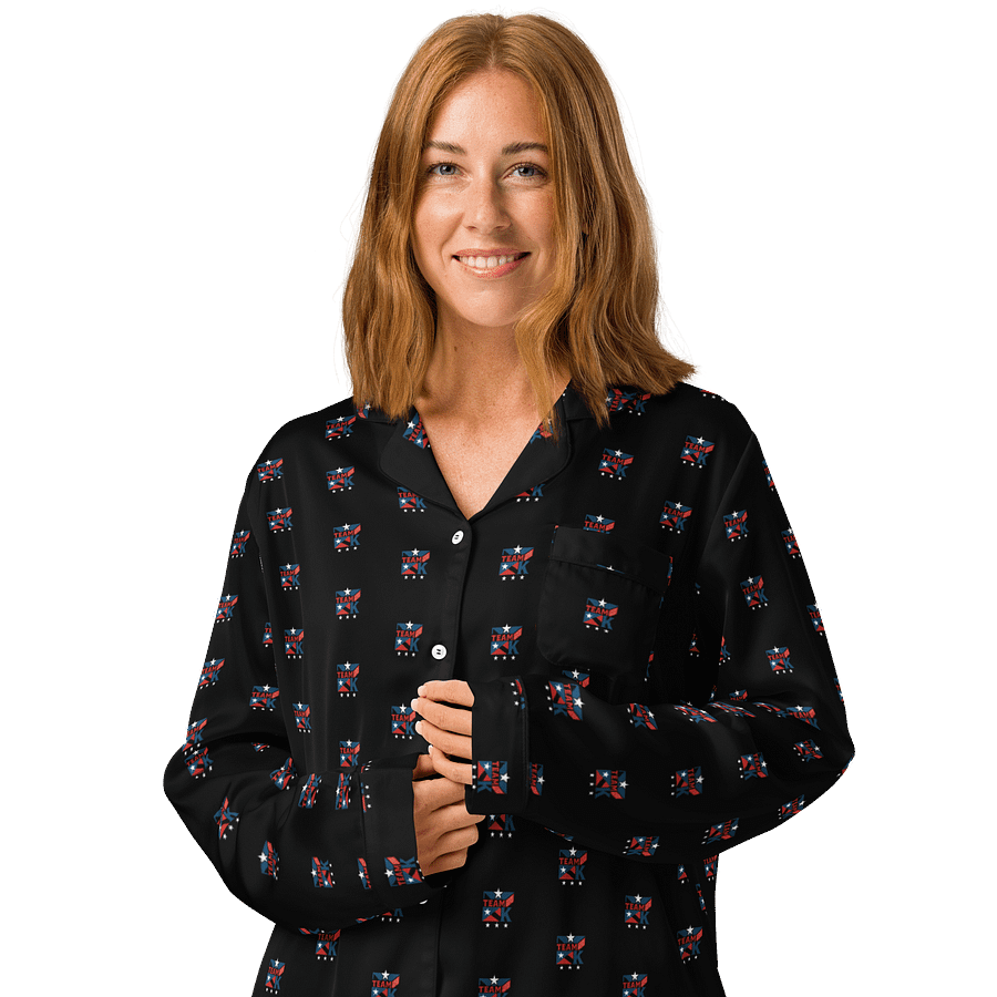 Team K Puerto Rico Women's Long Sleeve Pajama Top product image (3)