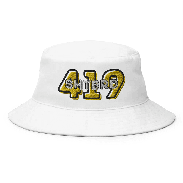 ShtBrd419 White Bucket Hat product image (1)