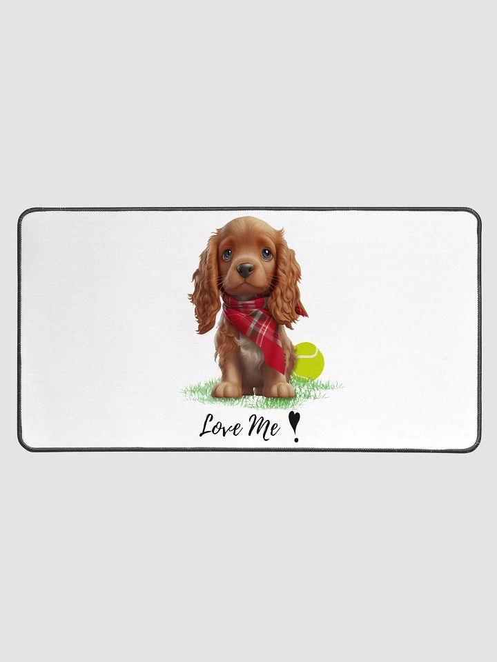 Puppy Love Desk Mat product image (1)