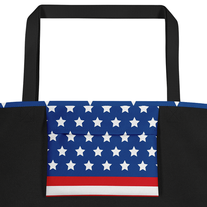 Stars & Stripes All-Over Tote Bag product image (2)