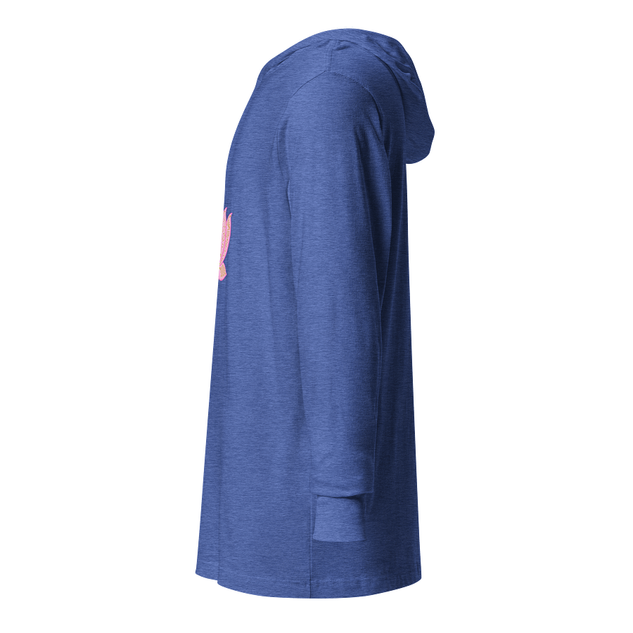 Golden Lotus Unisex Hooded Long Sleeve Tee product image (4)