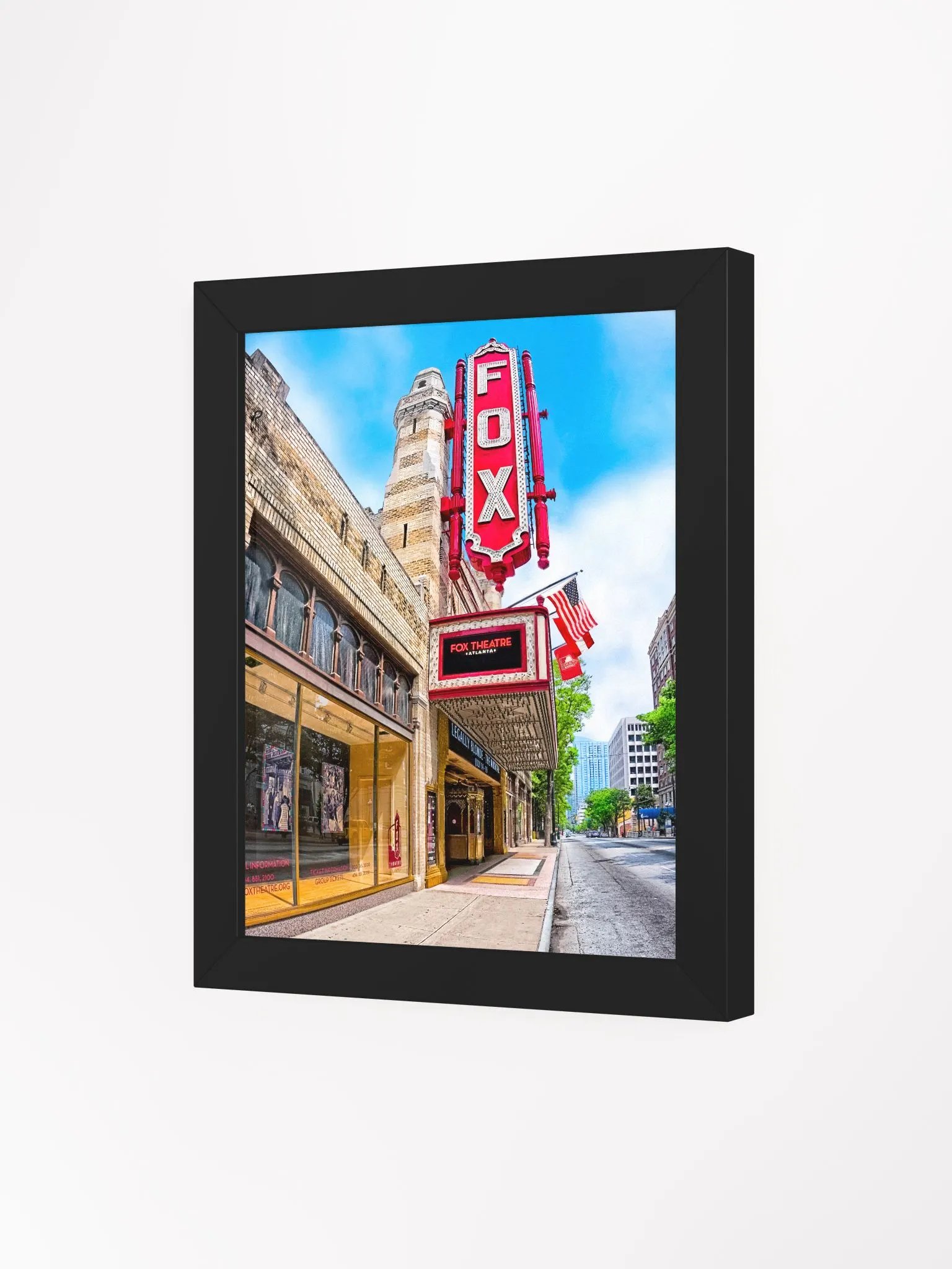 Fabulous Fox Theatre On Peachtree Street - Studio Framed Print product image (3)