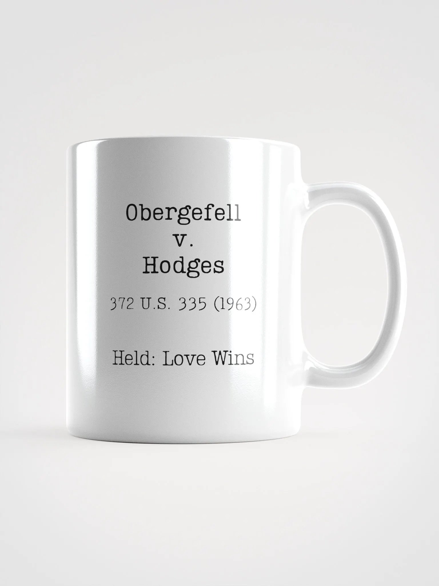 Obergefell v. Hodges "Love Wins" Mug product image (9)