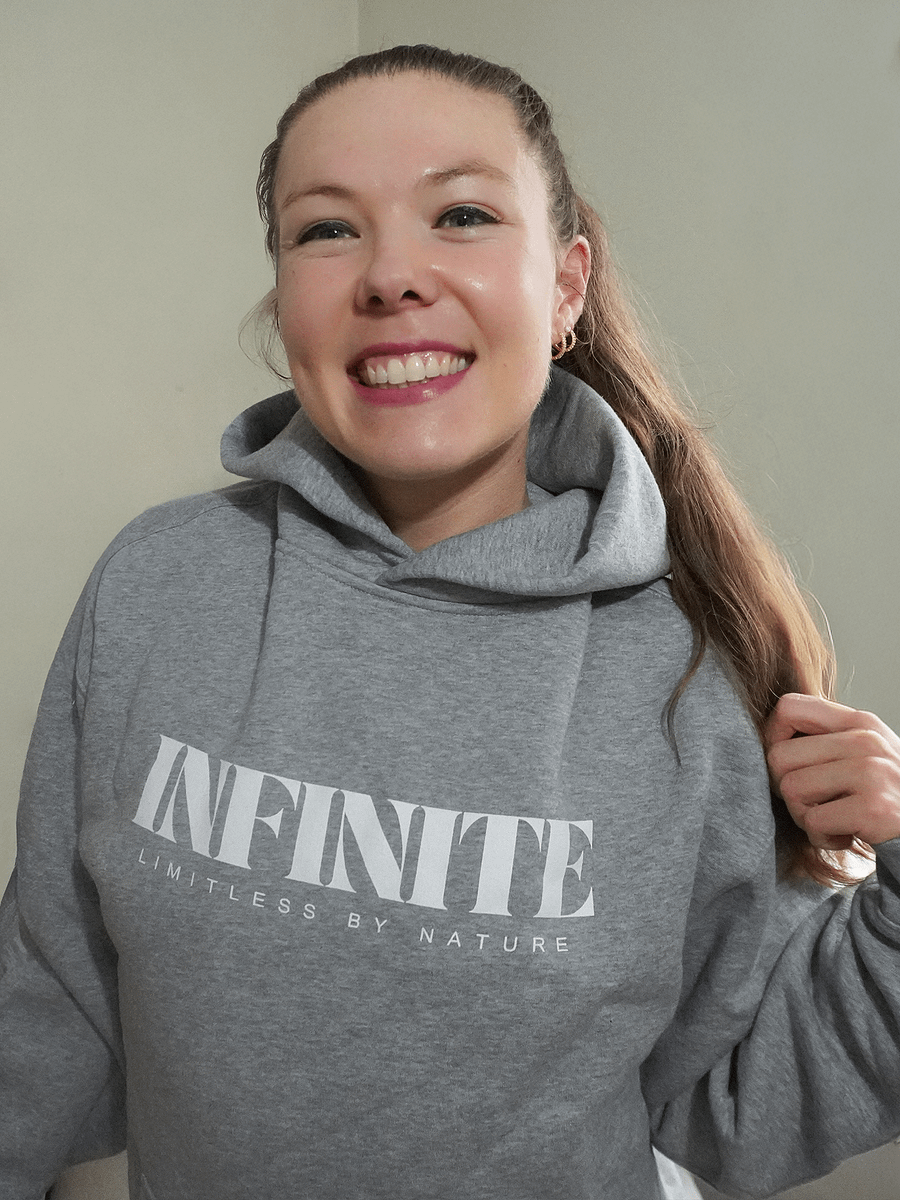 INFINITE Sweatshirt | Gray Version | Heavy & Comforting product image (1)