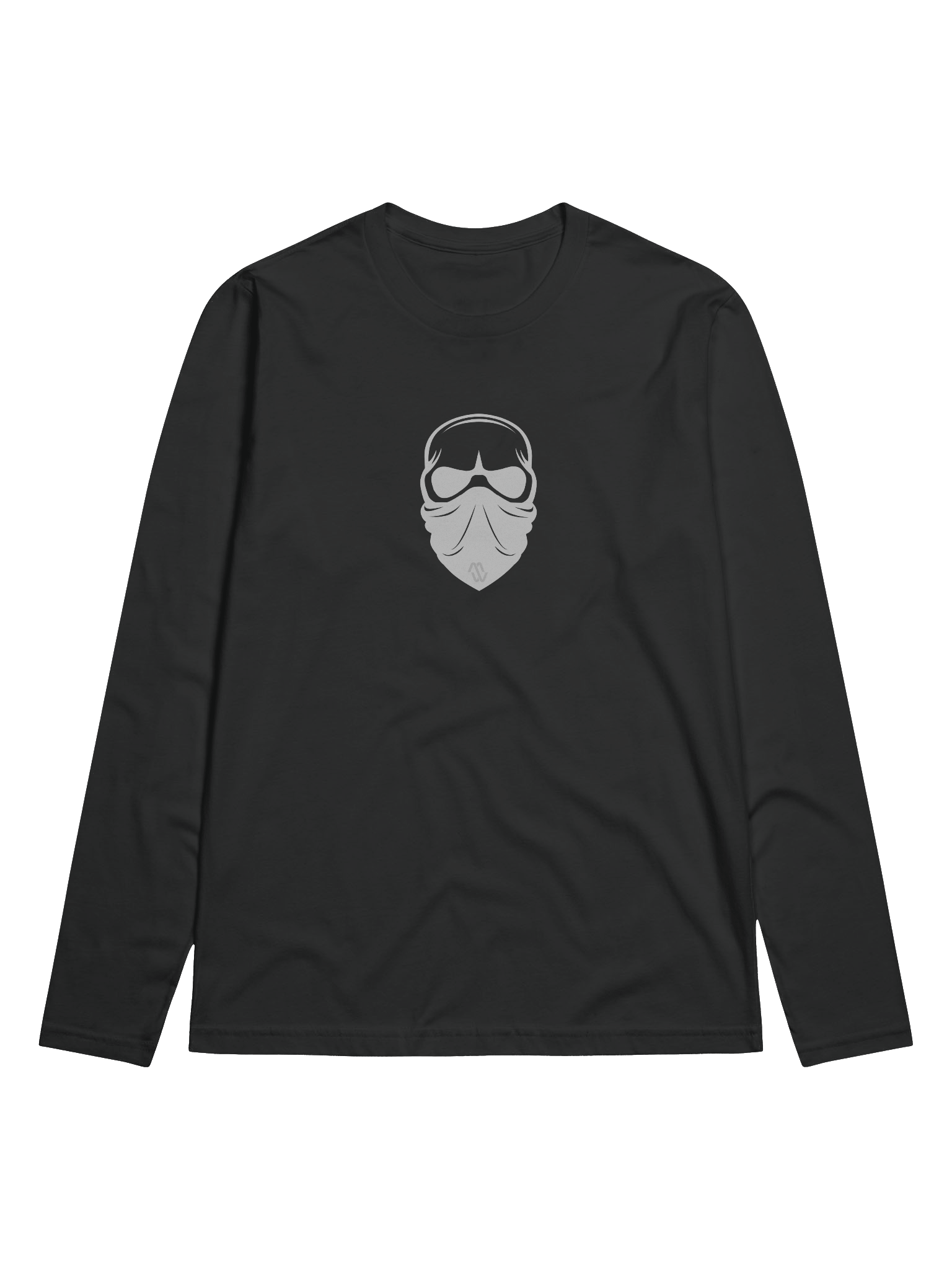 Premium UNISEX Fitted Long Sleeve, Skull (Halloween Limited Edition) product image (1)