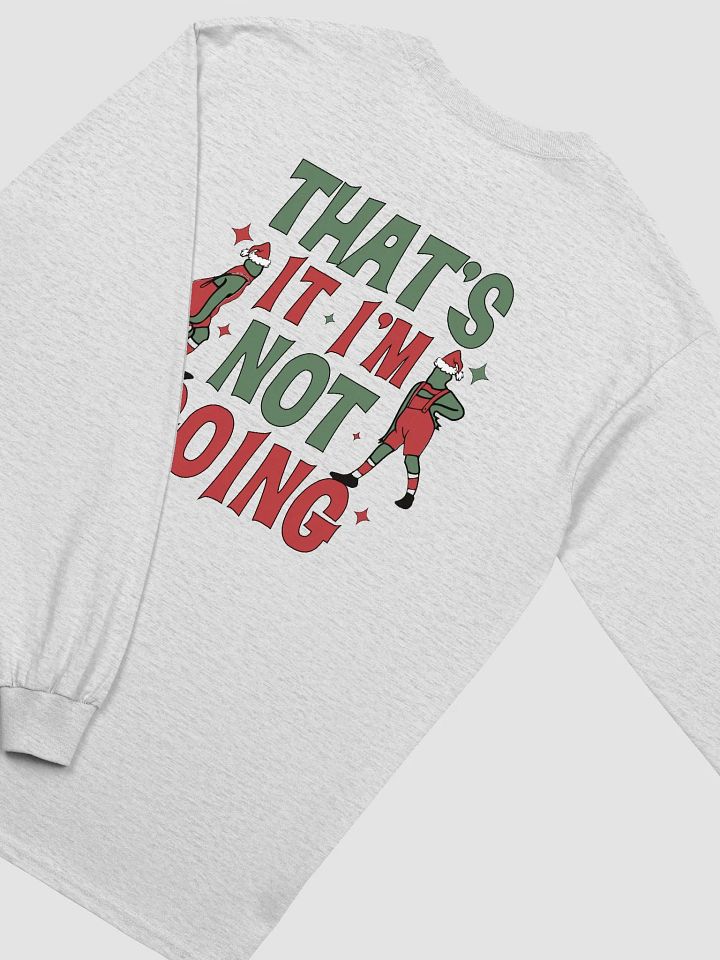 'Grinch Spirit' Long Sleeve Tee product image (2)