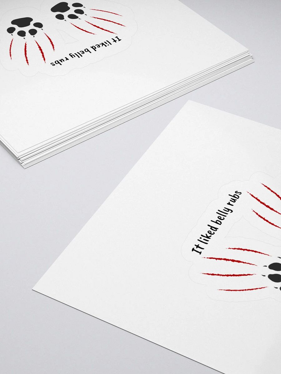 It Liked Rubs Sticker product image (4)