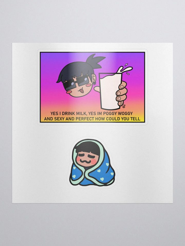 Milk and Blankie Sticker Set product image (1)