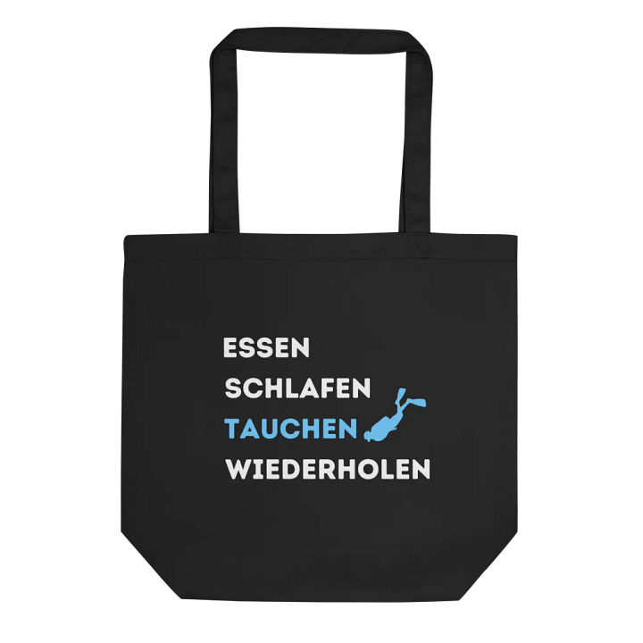 Essen Schlafen Tauchen Tote Bag product image (2)