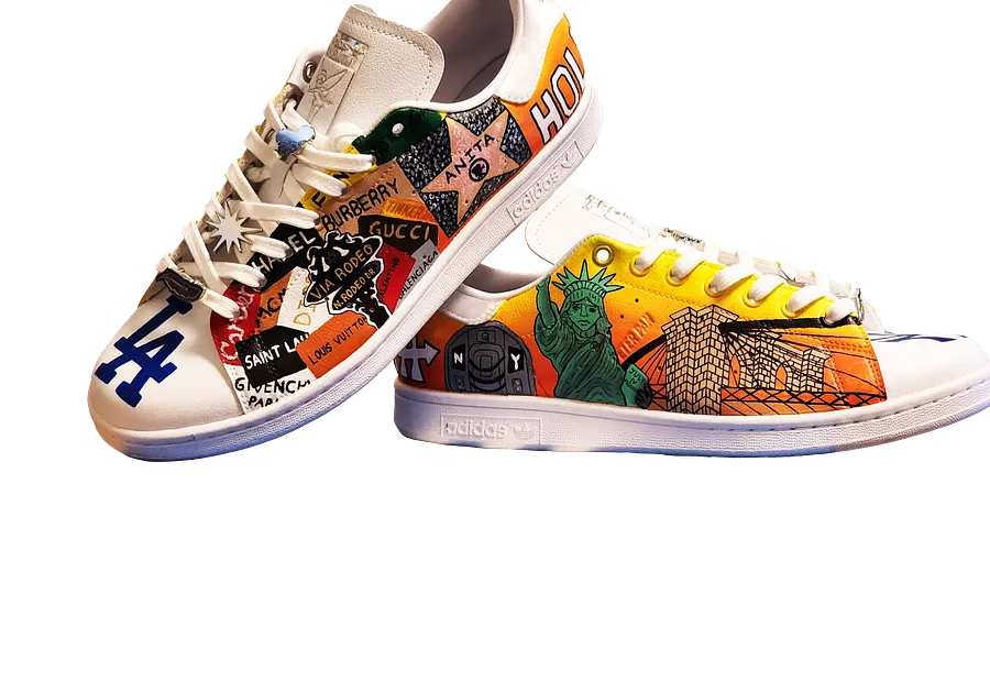 Custom Hand-painted Design on Any Sneaker product image (3)