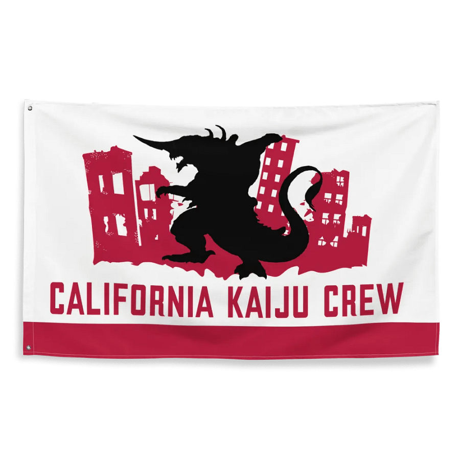 California Kaiju Crew Flag product image (2)