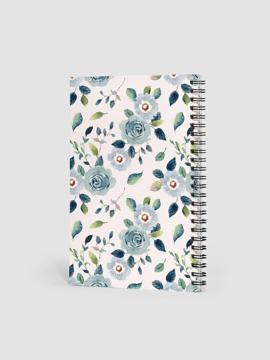 Blue Floral Notebook product image (3)