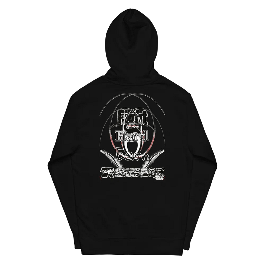 Fight Hard Earn Respect - Embroidered - Wrist - Midweight Hoodie product image (6)